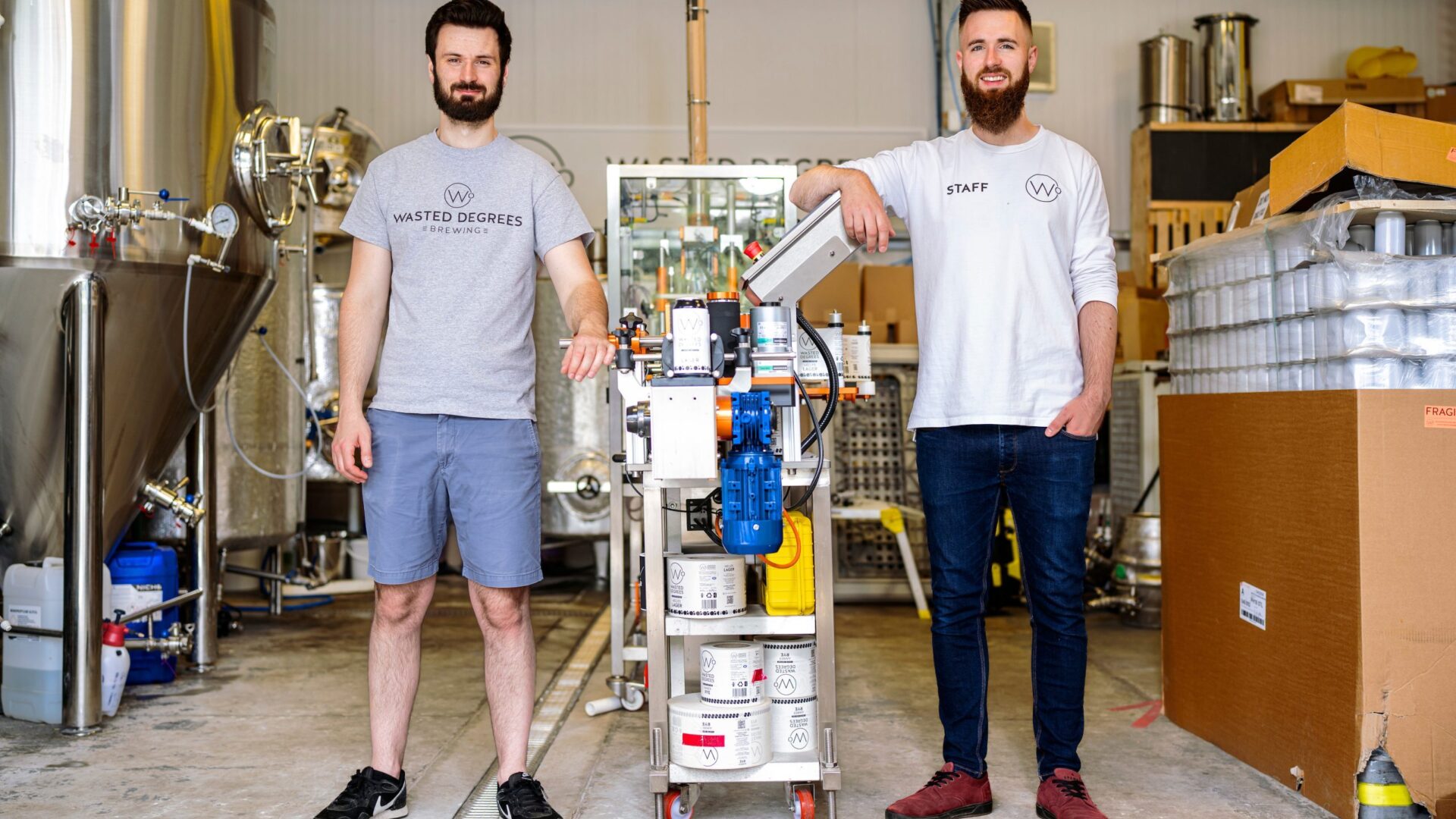 Business Leaders Take 5 Conall low and Jack Low Wasted Degrees
