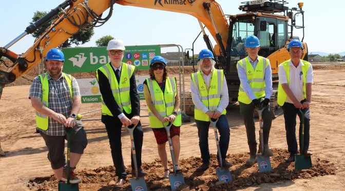 Work on the new £36 million Blairgowrie Recreation Centre is underway